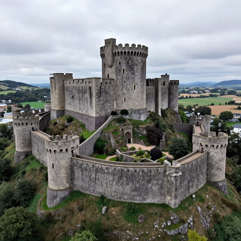 Visual example for Hochburg: die Hochburg
