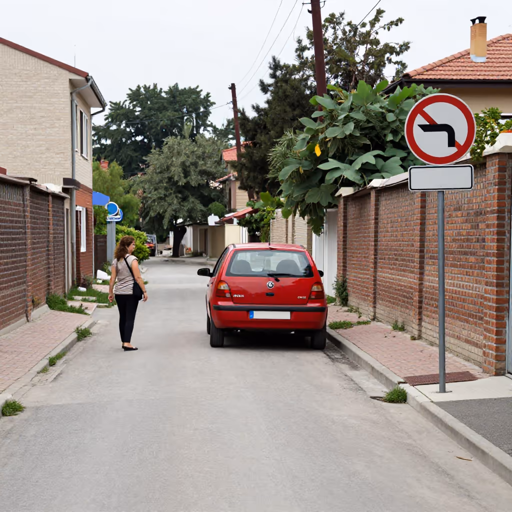Visual example for Sackgasse