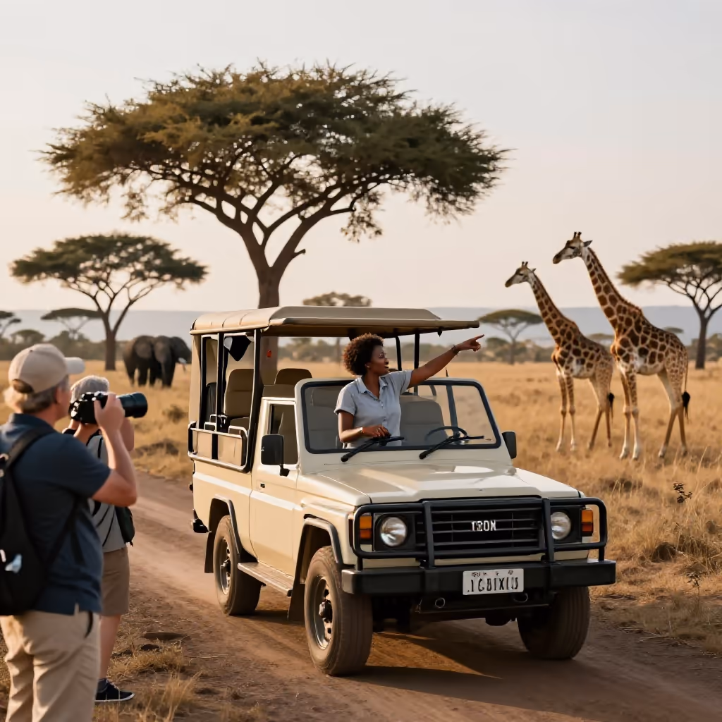 Visual example for Safari: die Safari