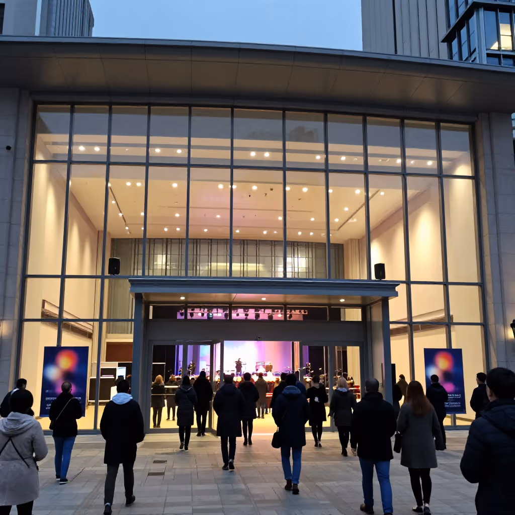 Visual example for Stadthalle: die Stadthalle