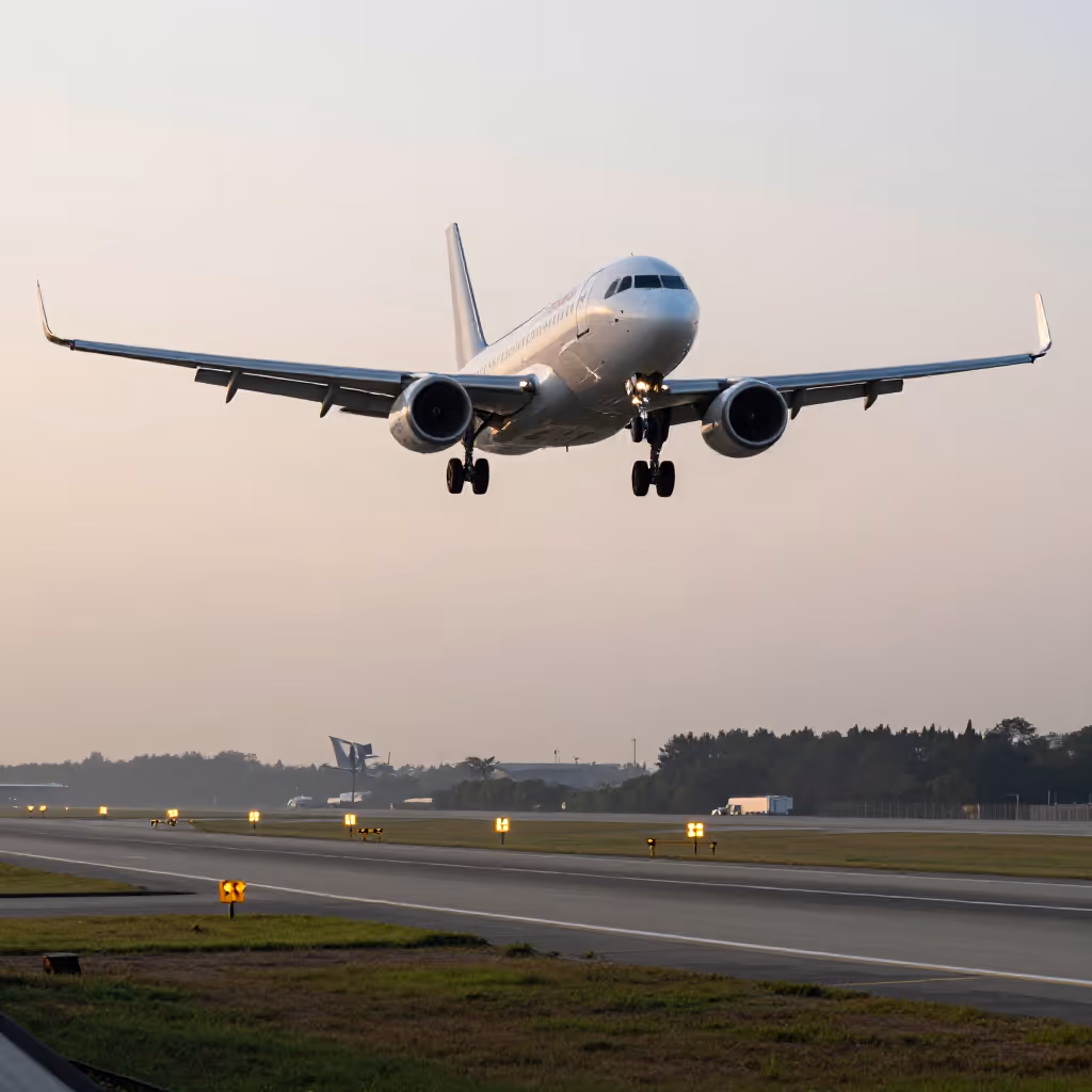 Visual example for Anflug: der Anflug