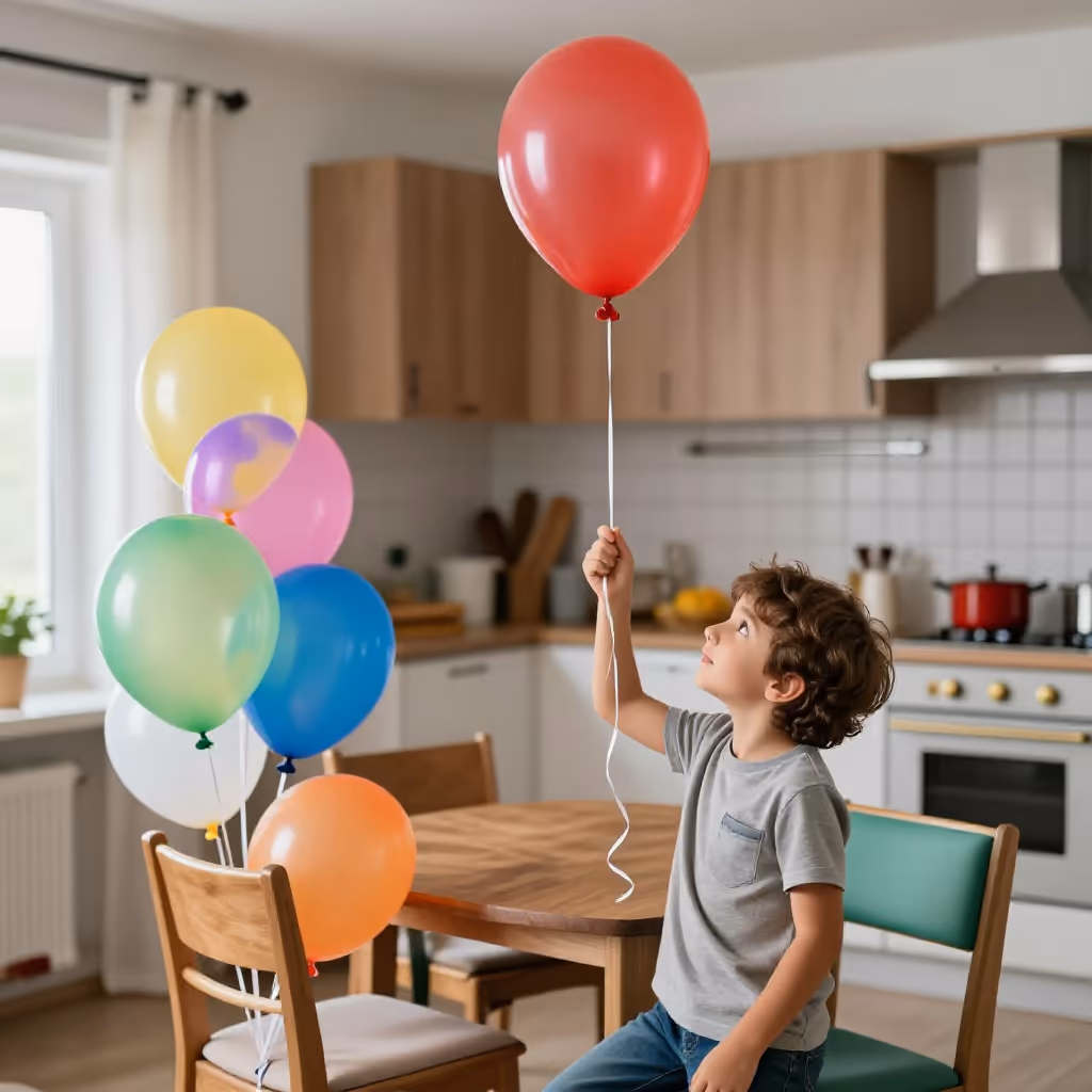 Visual example for Luftballon: der Luftballon