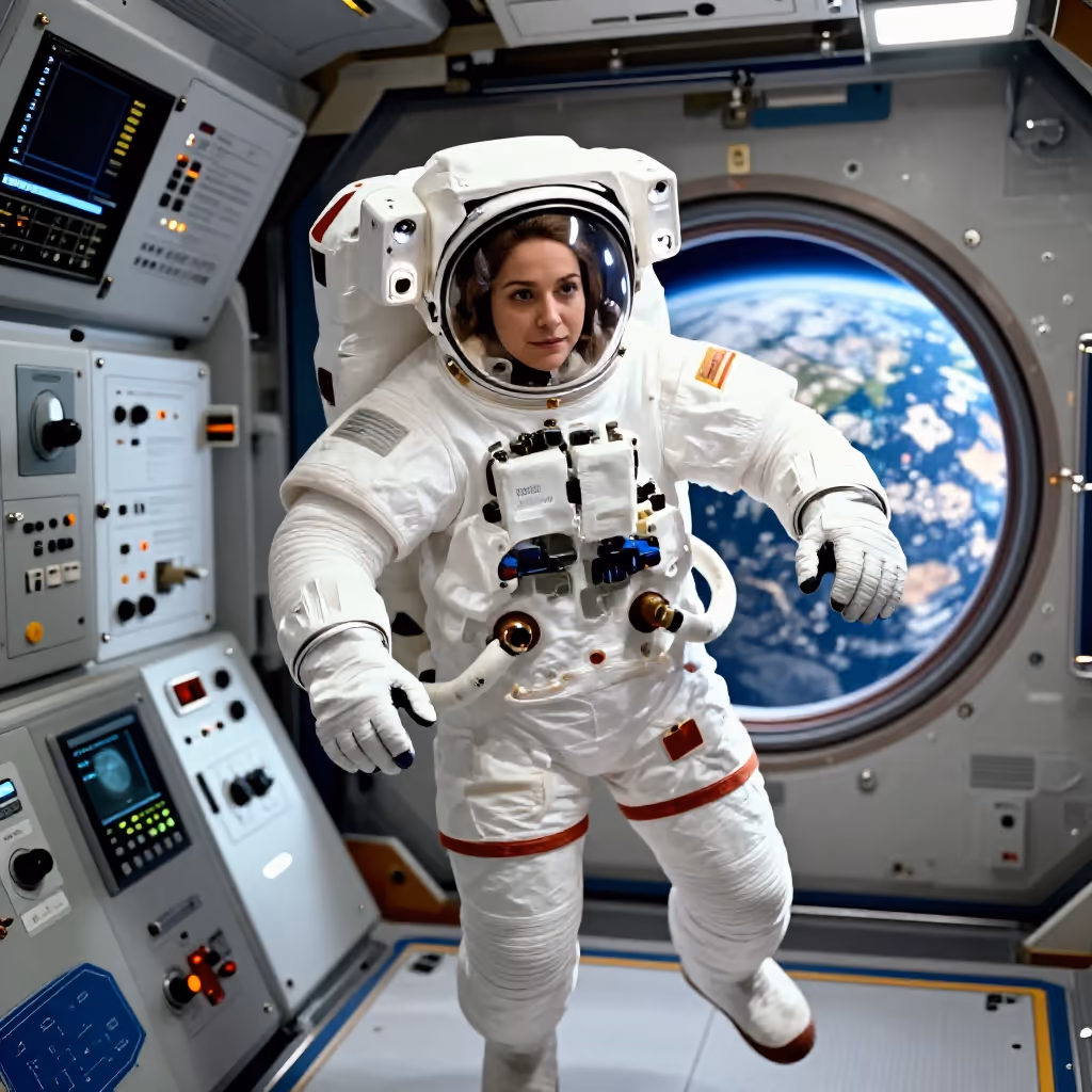 Visual example for Astronaut