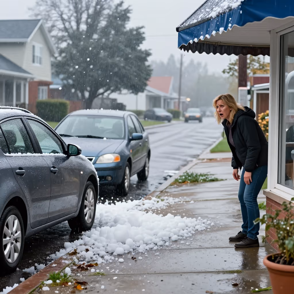 Visual example for Hagel: der Hagel