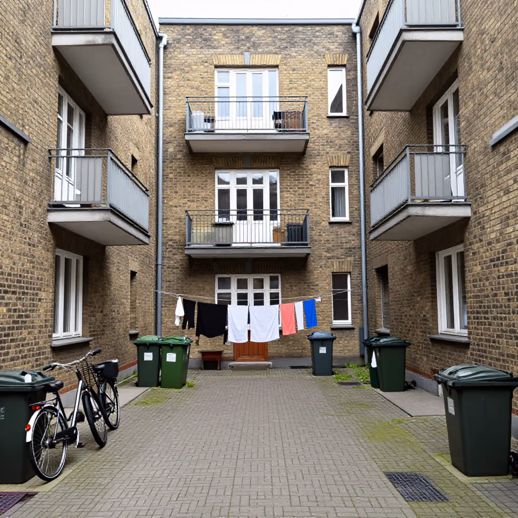 Visual example for Hinterhof: der Hinterhof