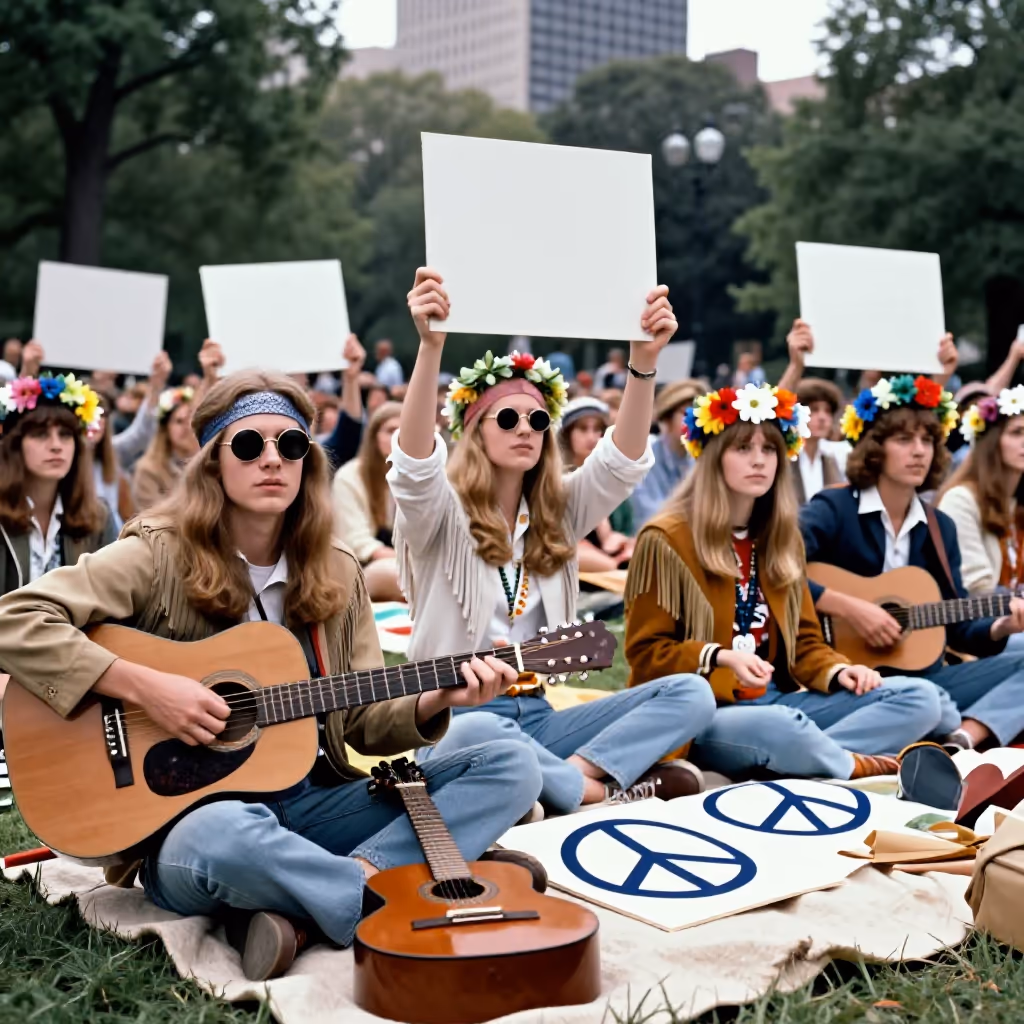 Visual example for Hippie: der Hippie