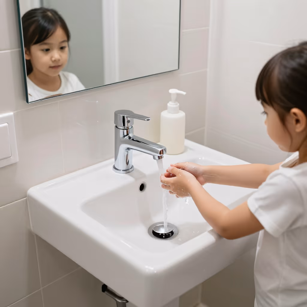 Visual example for Waschbecken: das Waschbecken