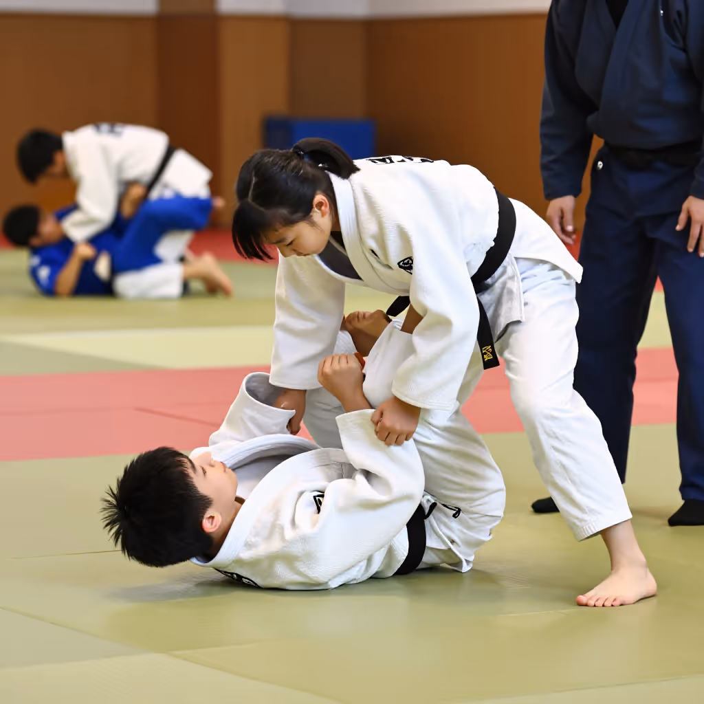Visual example for Judo