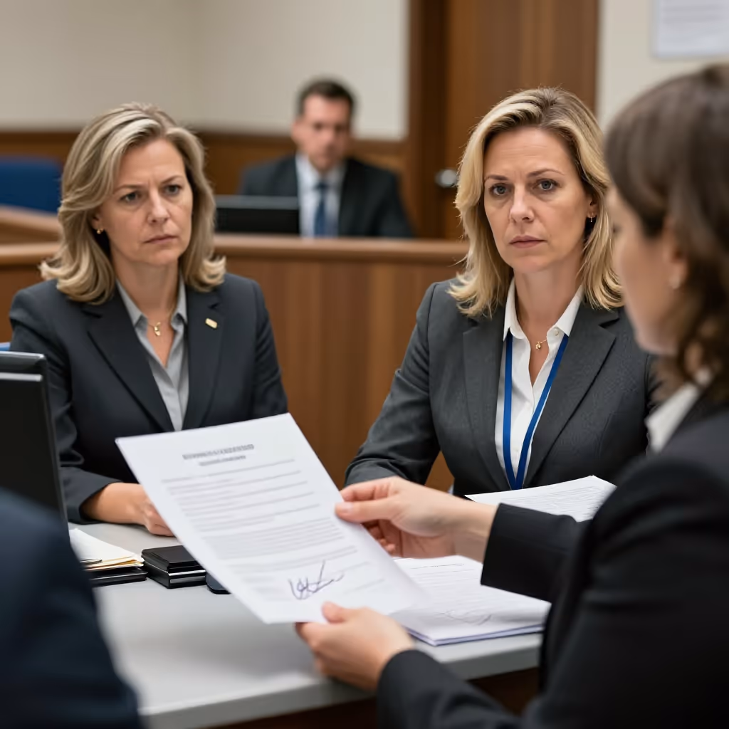 Visual example for Klägerin: die Klägerin