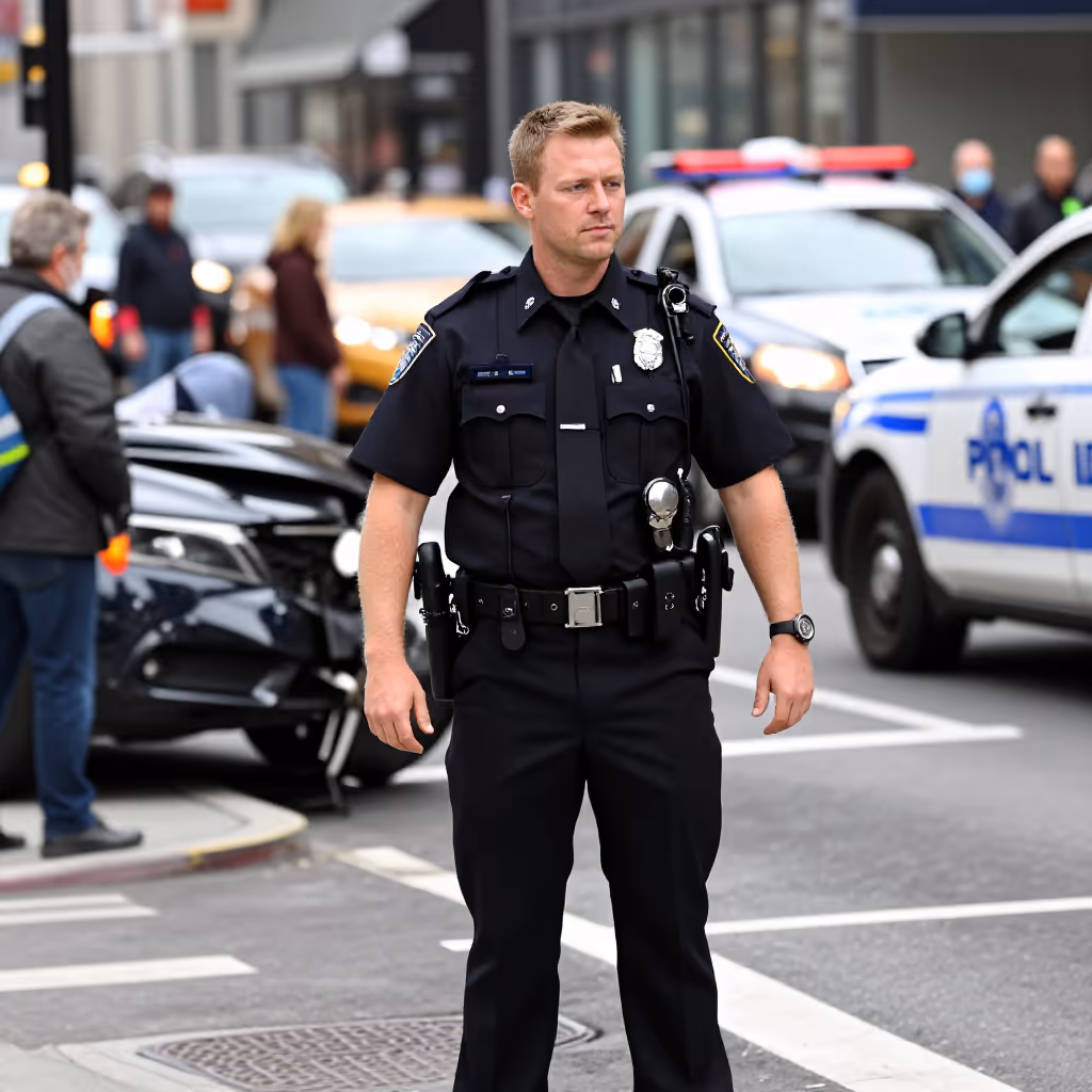 Visual example for Polizeibeamter: der Polizeibeamter