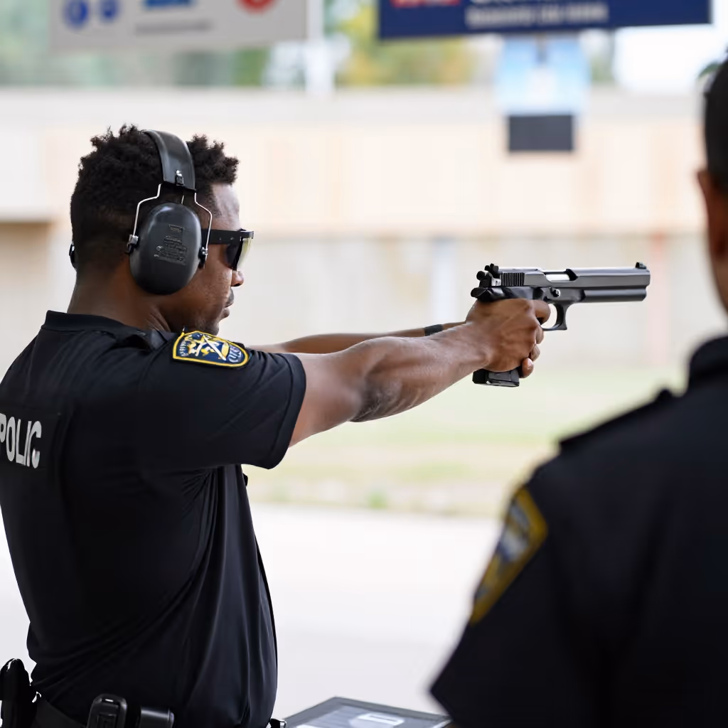 Visual example for Schusswaffe: die Schusswaffe