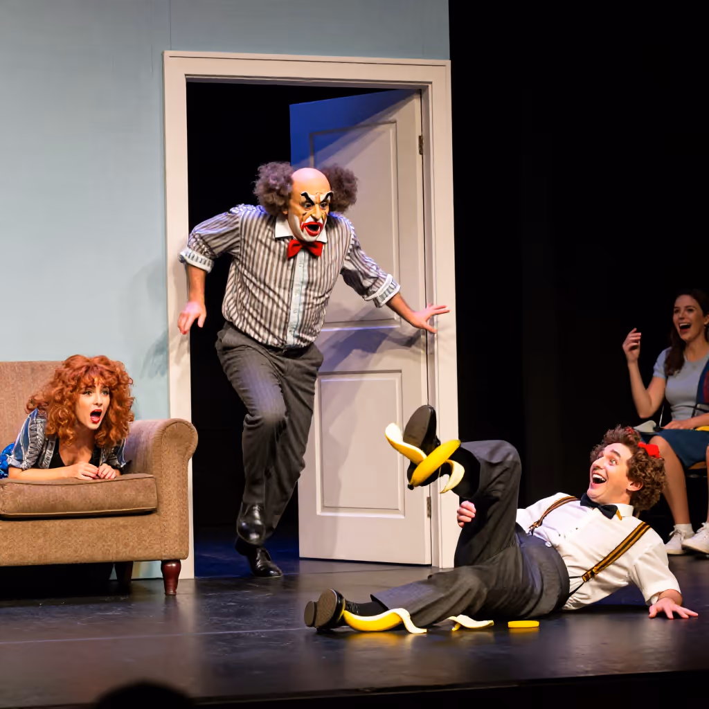 Visual example for Farce: die Farce