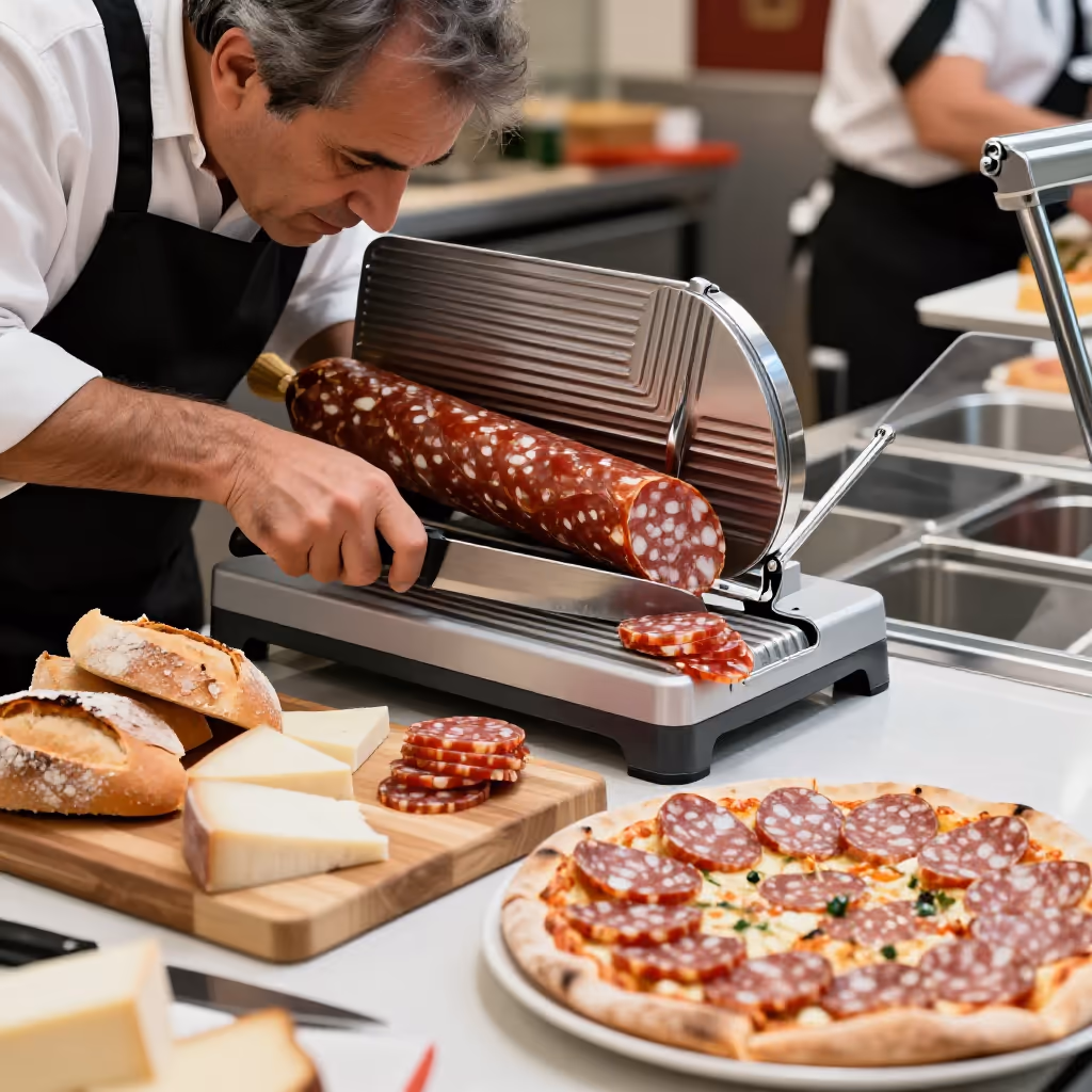 Visual example for Salami: die Salami