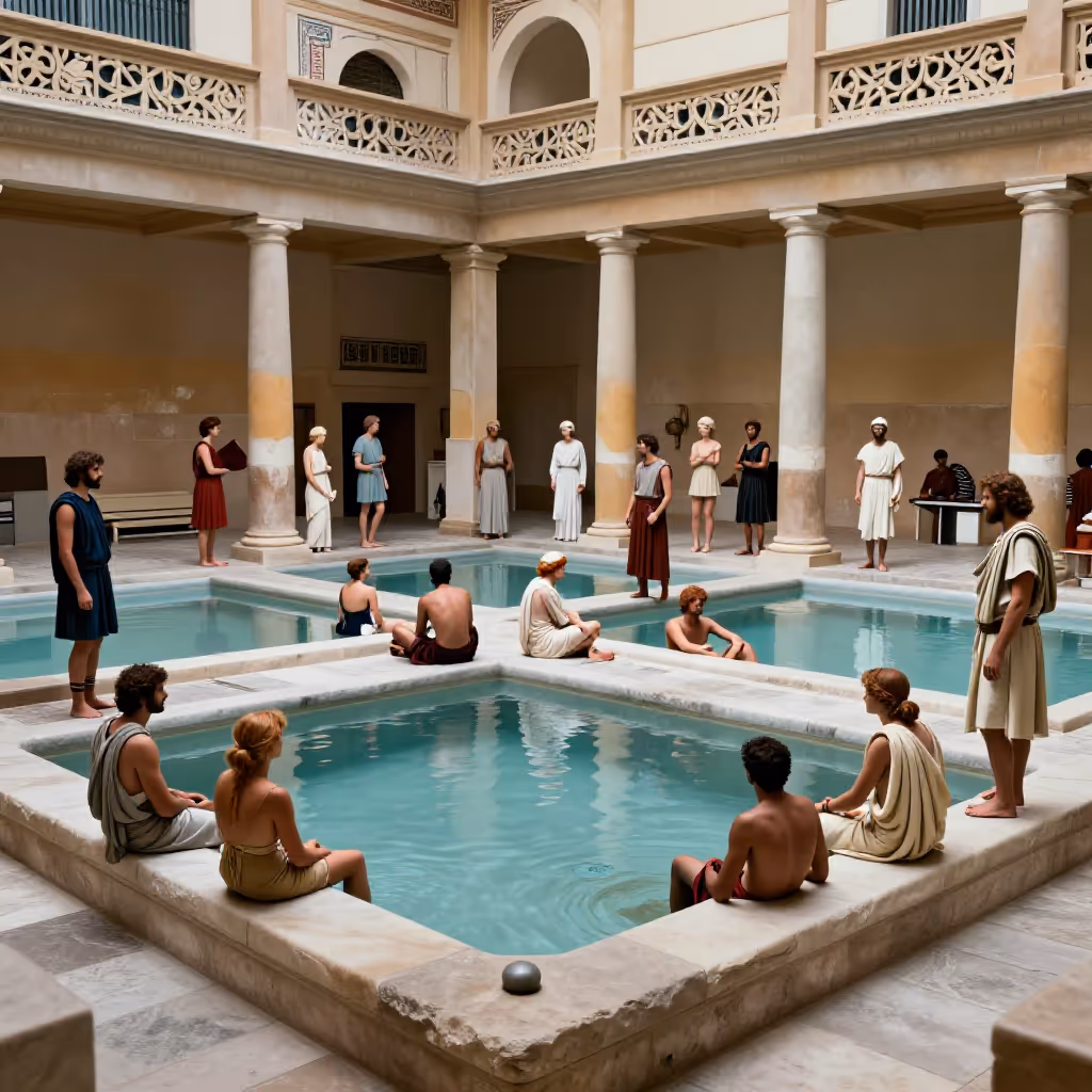 Visual example for Therme: die Therme