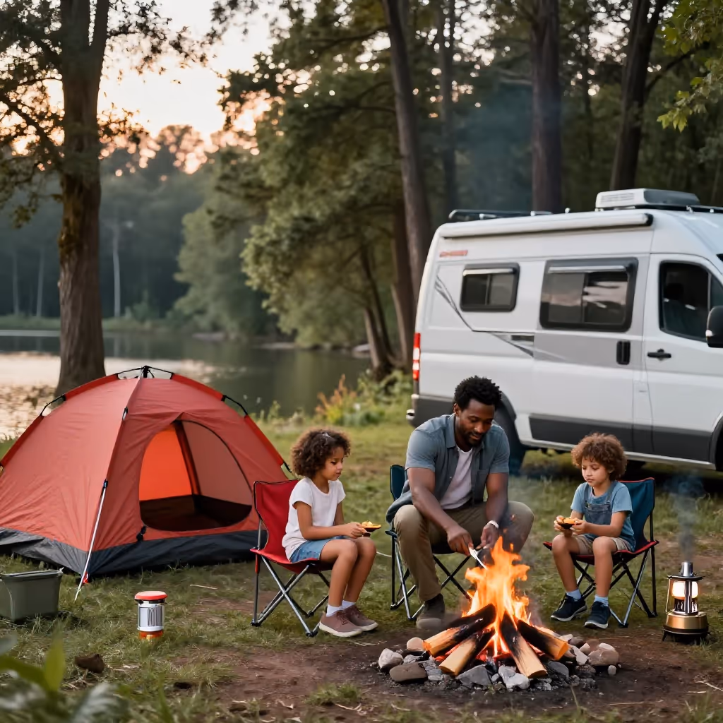 Visual example for Camping: das Camping