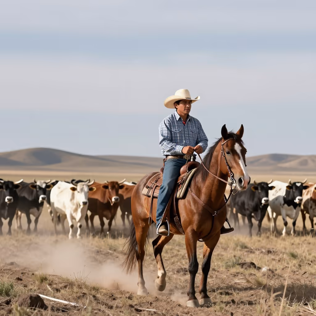 Visual example for Cowboy: der Cowboy