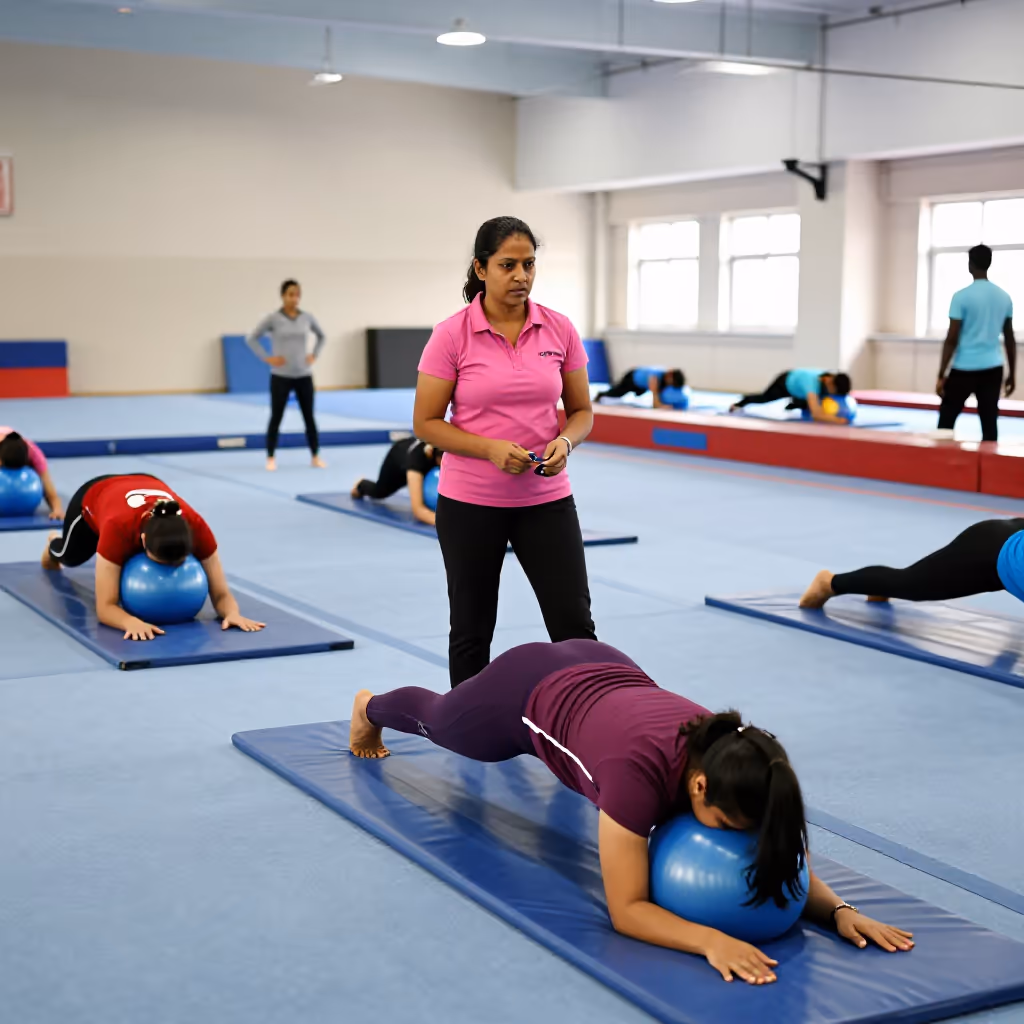 Visual example for Gymnastik