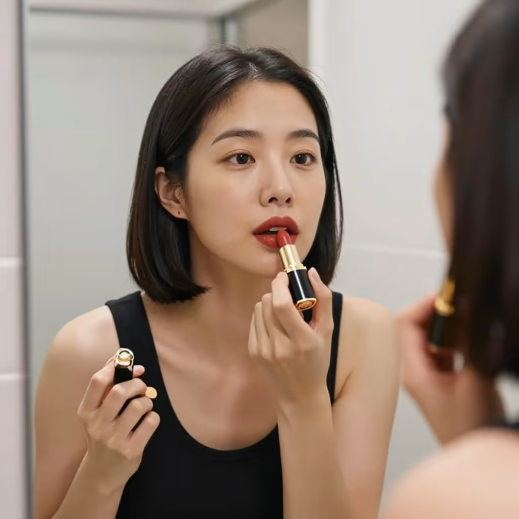 Visual example for Lippenstift: der Lippenstift
