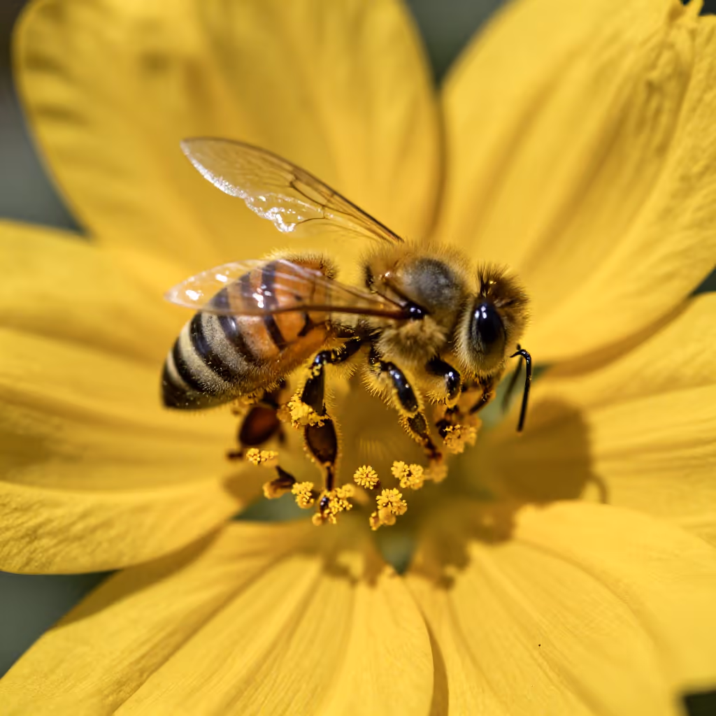 Visual example for Pollen: der Pollen