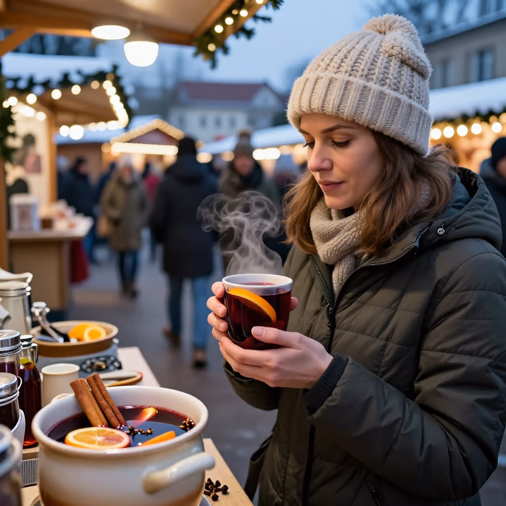 Visual example for Glühwein: der Glühwein