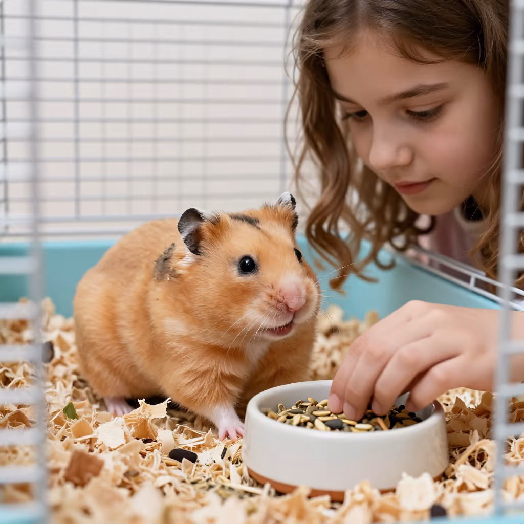 Visual example for Hamster: der Hamster