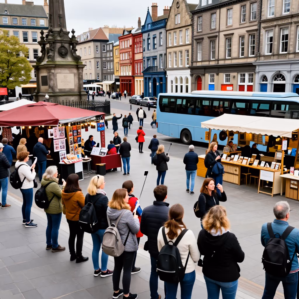 Visual example for touristisch: touristisch
