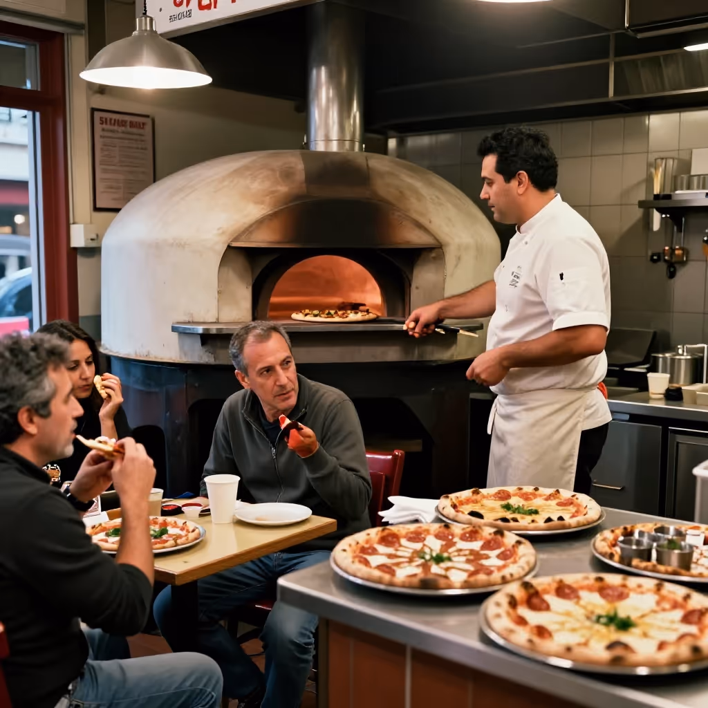 Visual example for Pizzeria: die Pizzeria