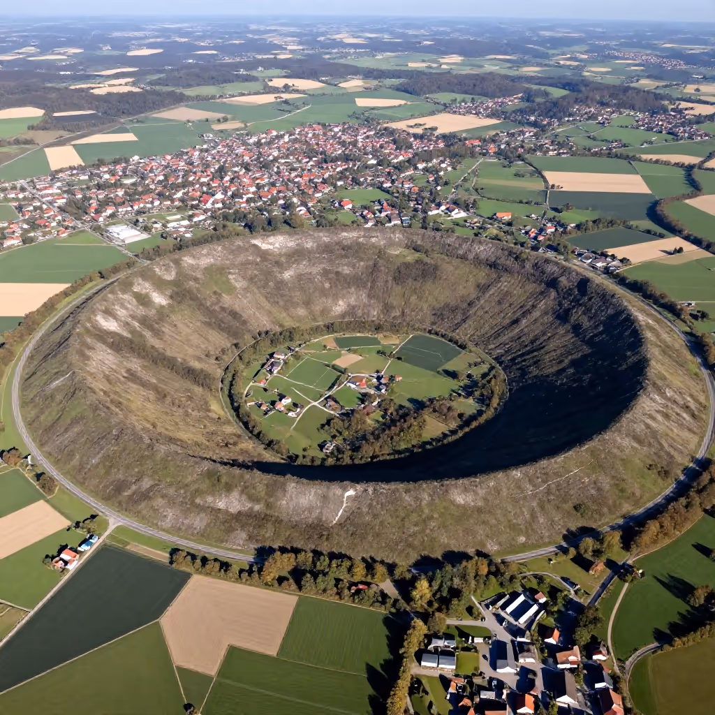 Visual example for Ries: das Ries