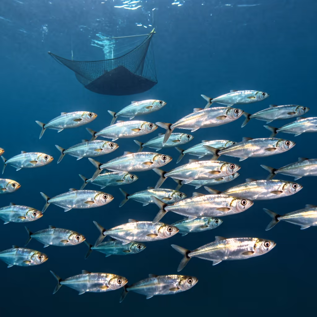 Visual example for Hering: der Hering