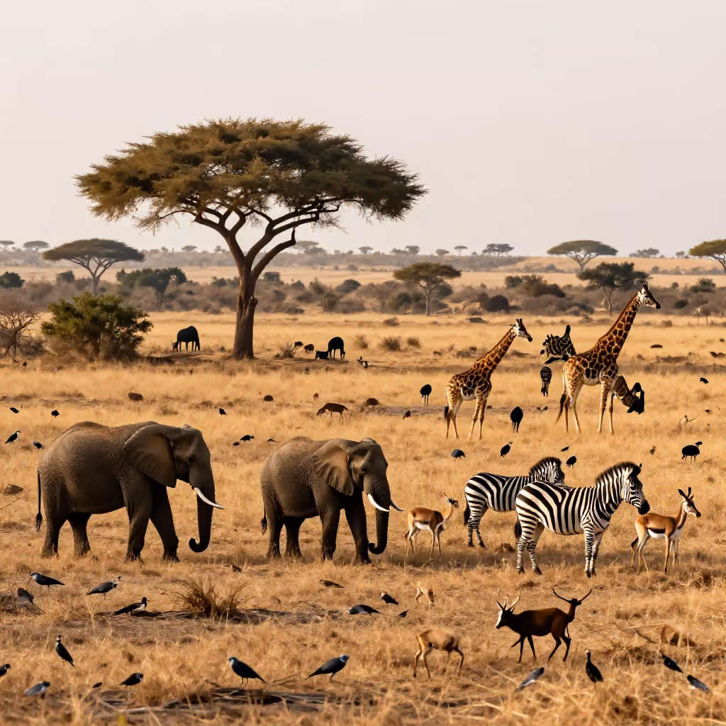 Visual example for Tierwelt