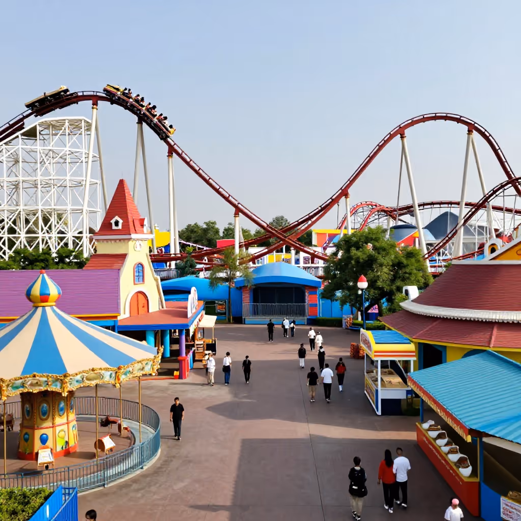 Visual example for Freizeitpark: der Freizeitpark