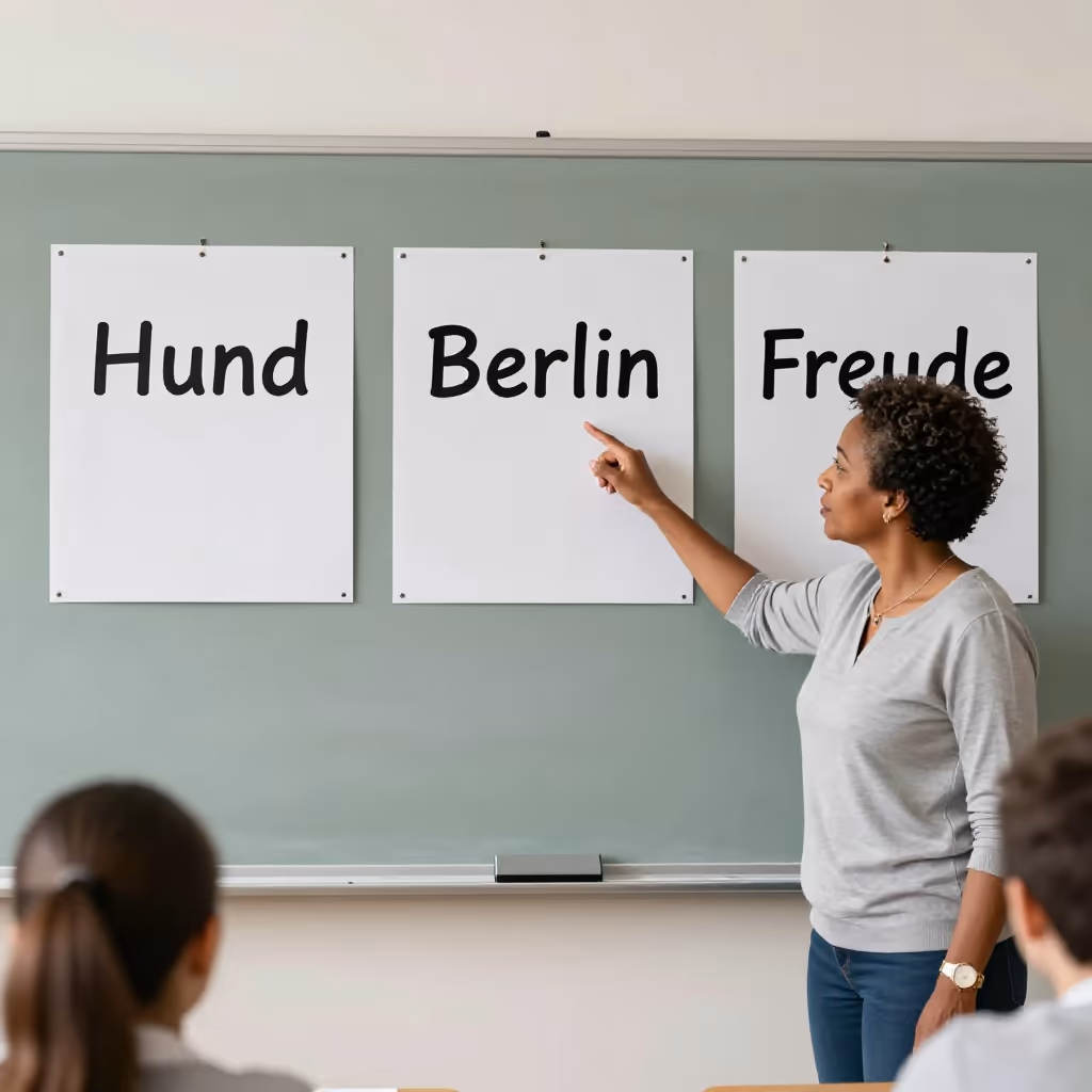 Visual example for Nomen: das Nomen
