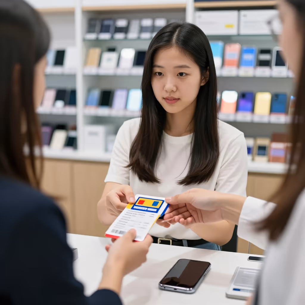 Visual example for prepaid: prepaid