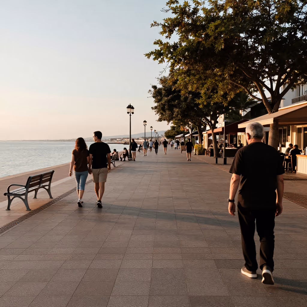 Visual example for Promenade: die Promenade