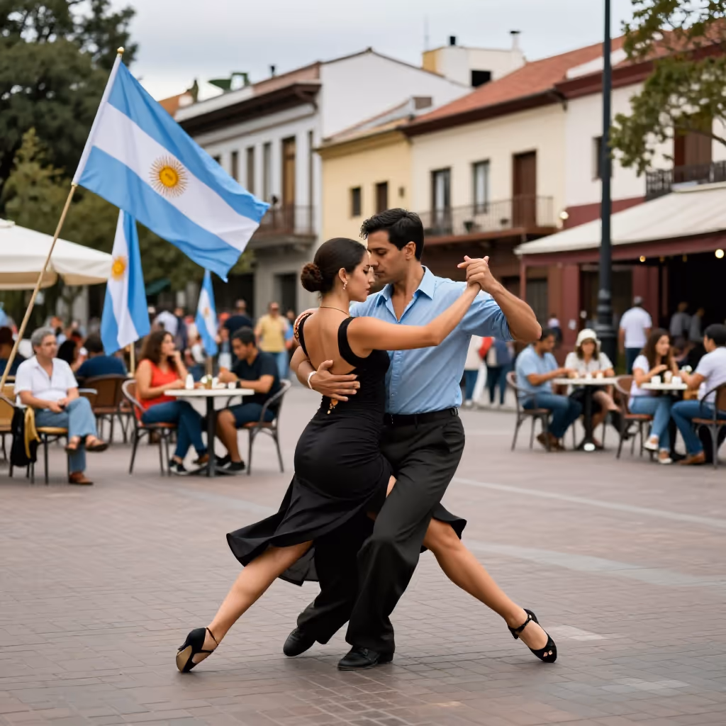 Visual example for argentinisch: argentinisch