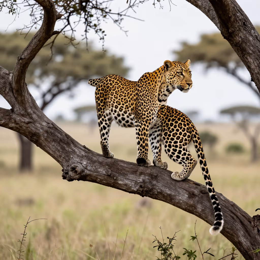Visual example for Leopard: der Leopard