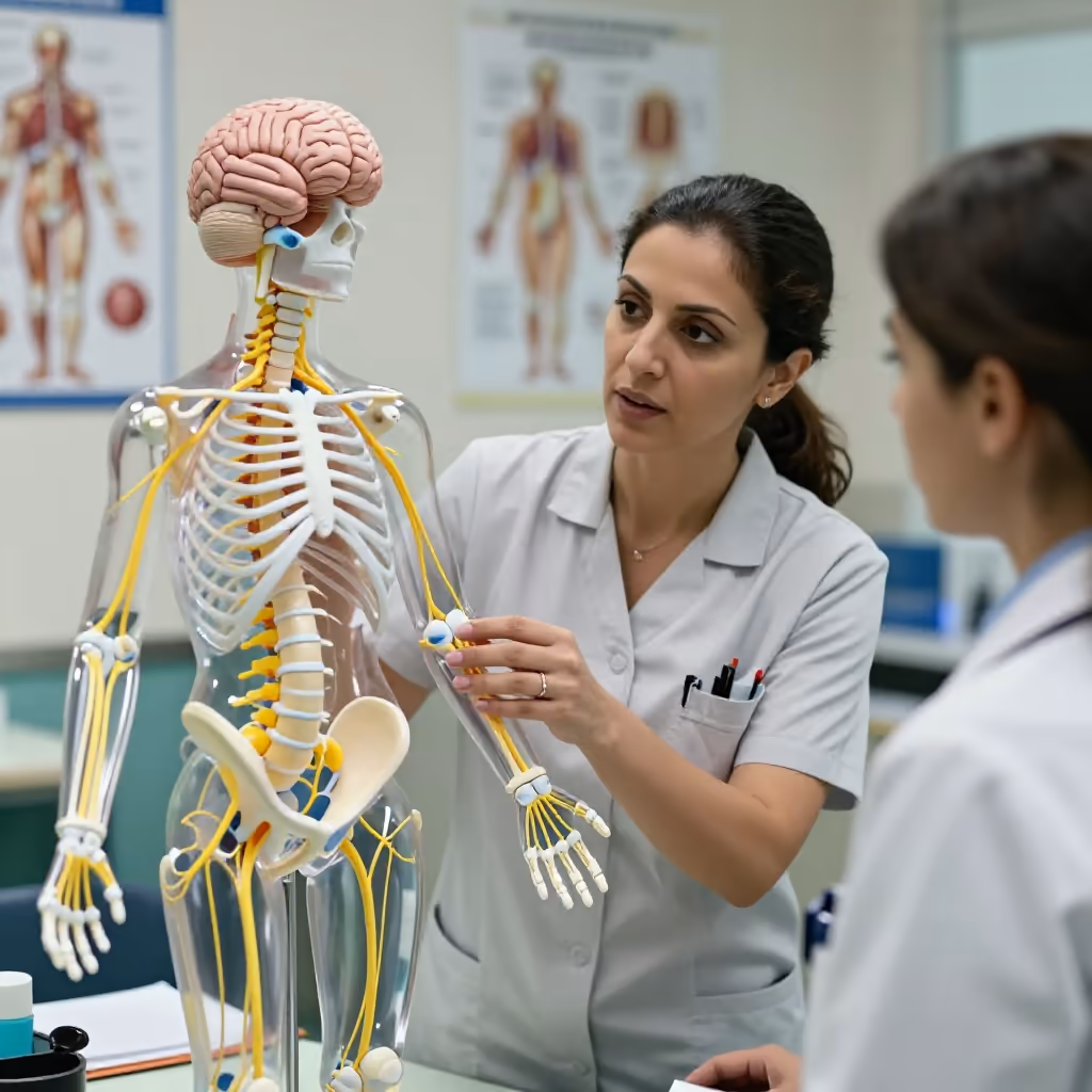 Visual example for Nervensystem: das Nervensystem