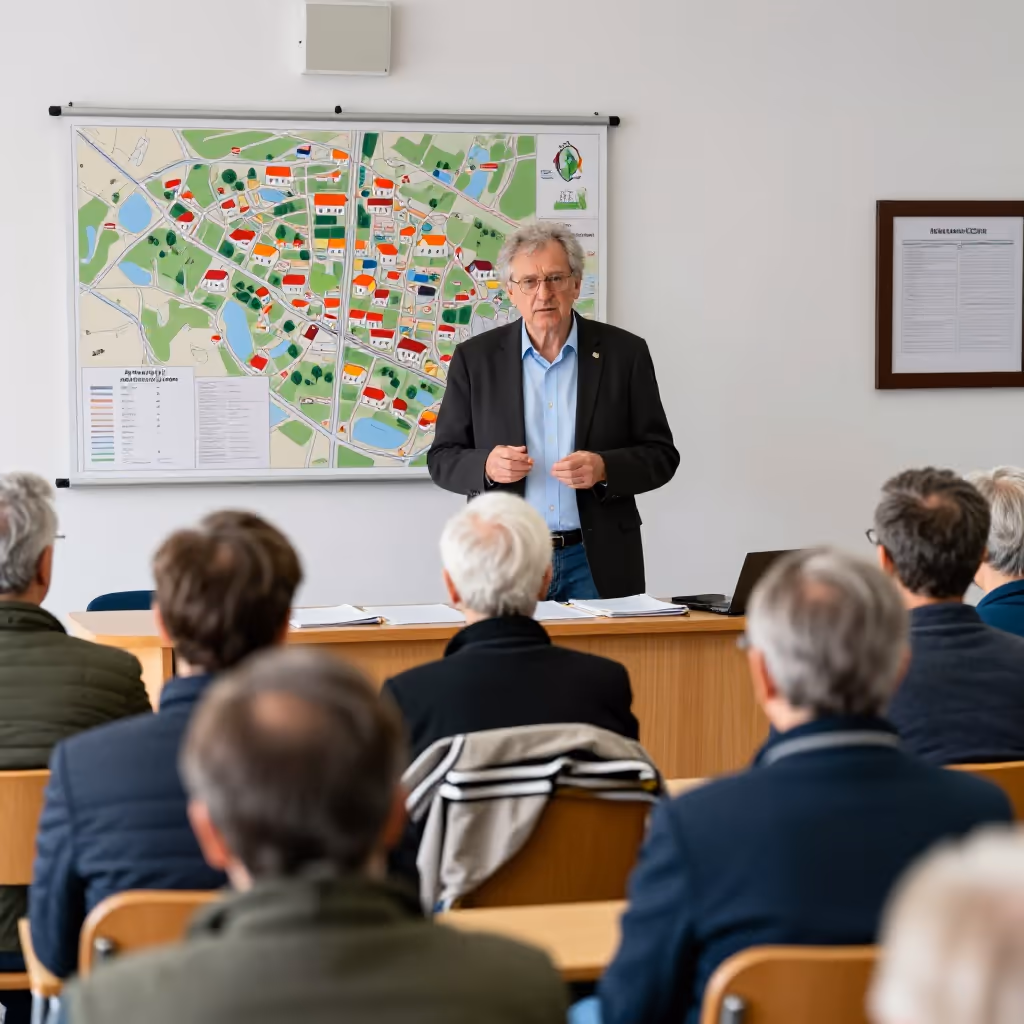 Visual example for Ortsvorsteher: der Ortsvorsteher