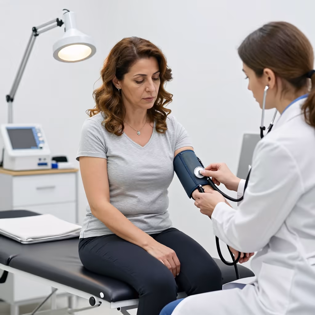 Visual example for Patientin: die Patientin