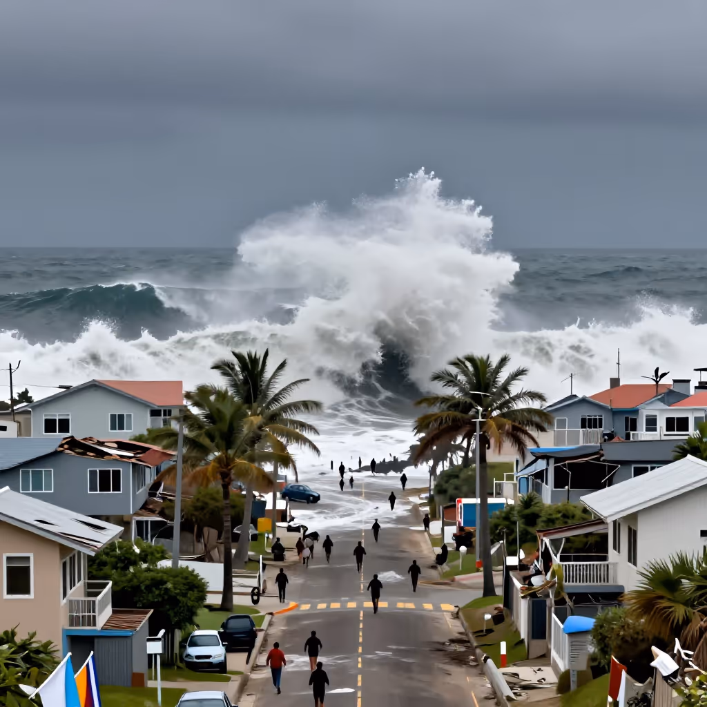 Visual example for Tsunami: der Tsunami