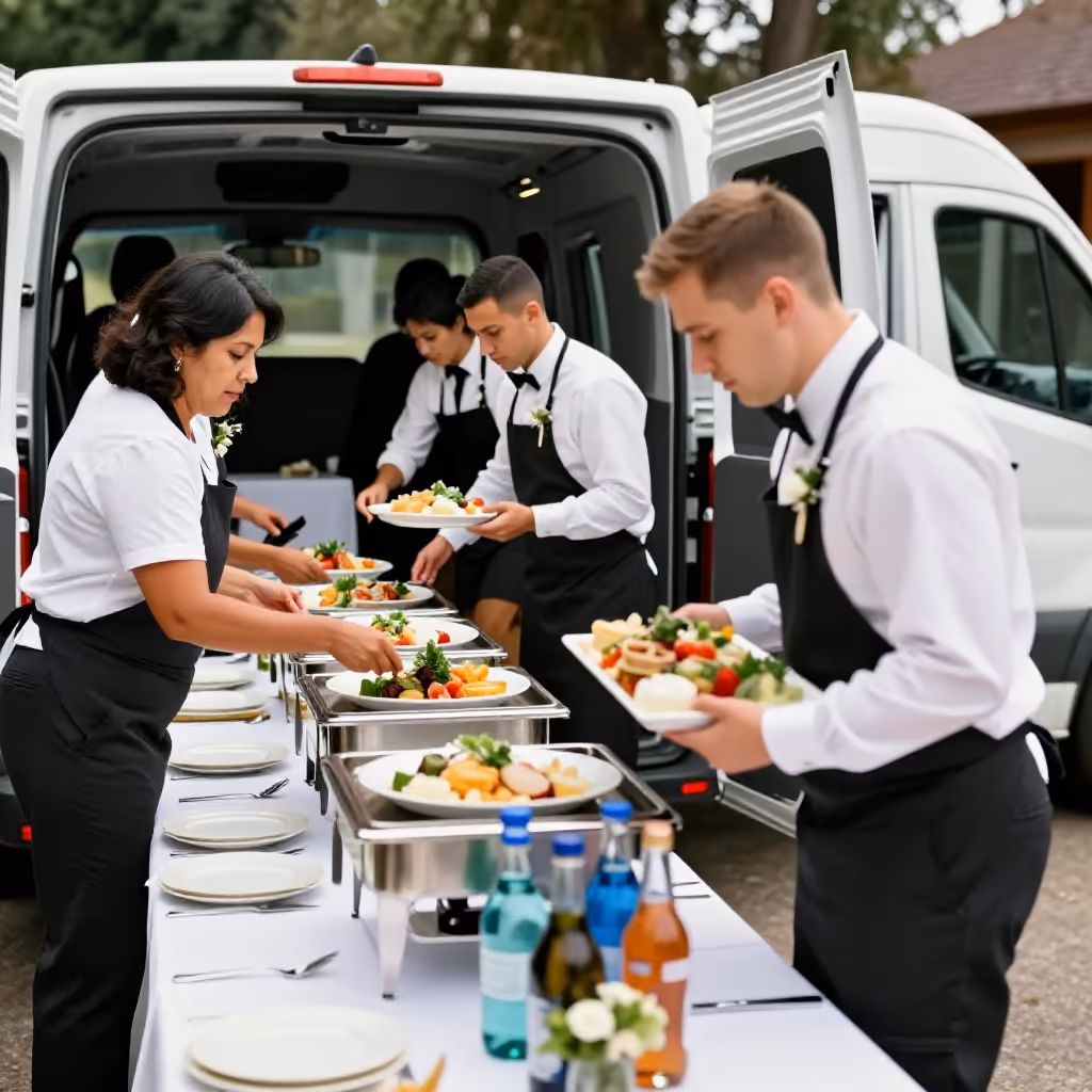Visual example for Catering: das Catering