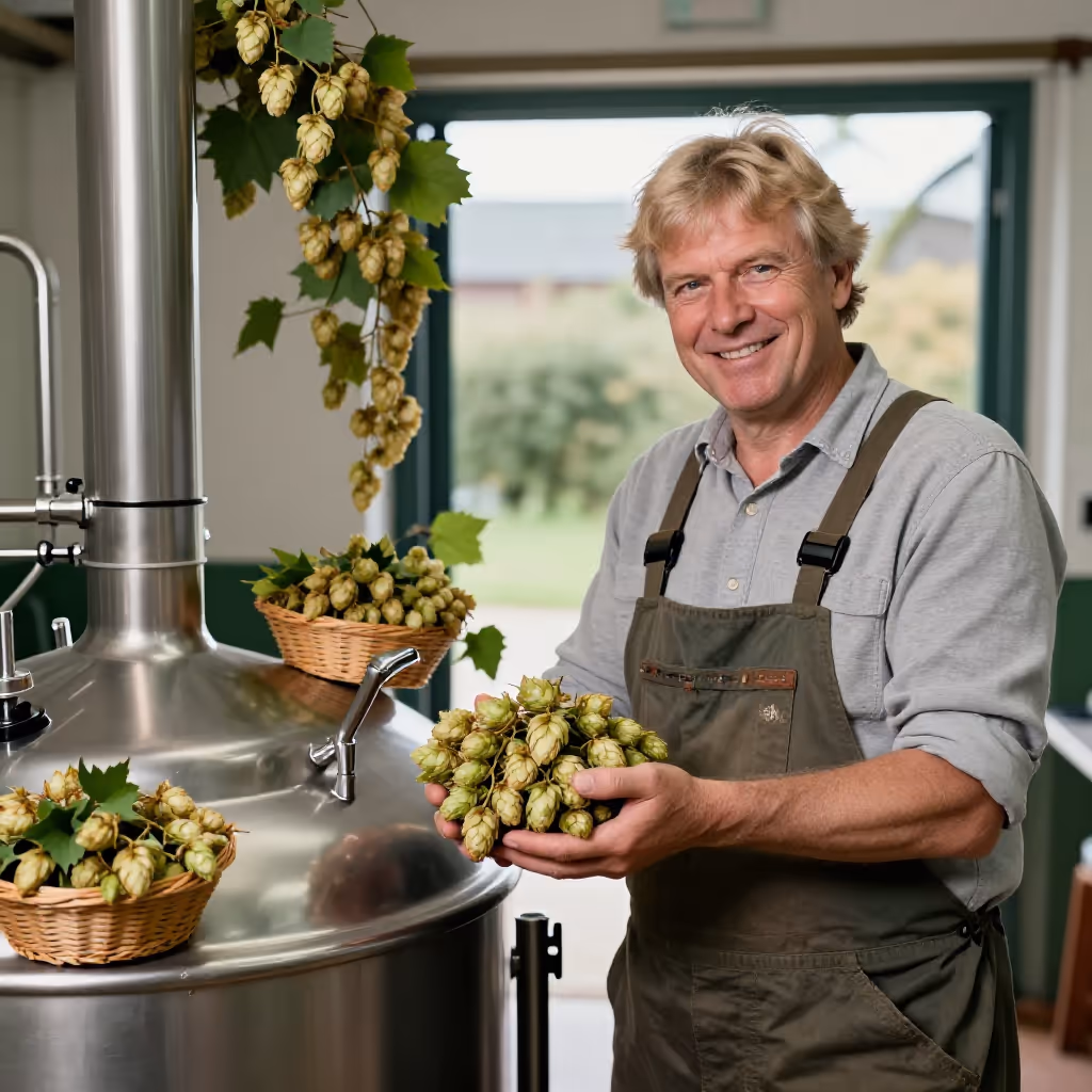 Visual example for Hopfen: der Hopfen