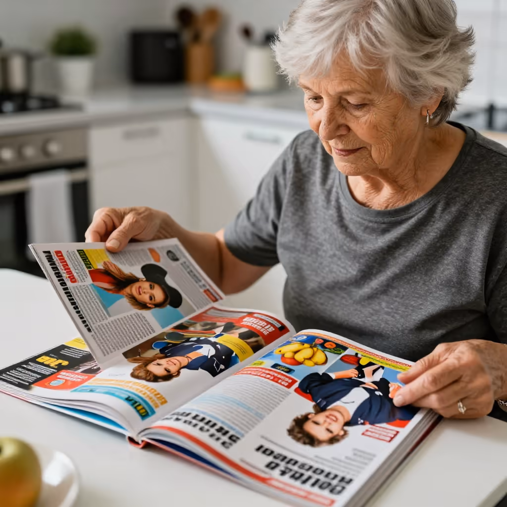 Visual example for Illustrierte: die Illustrierte