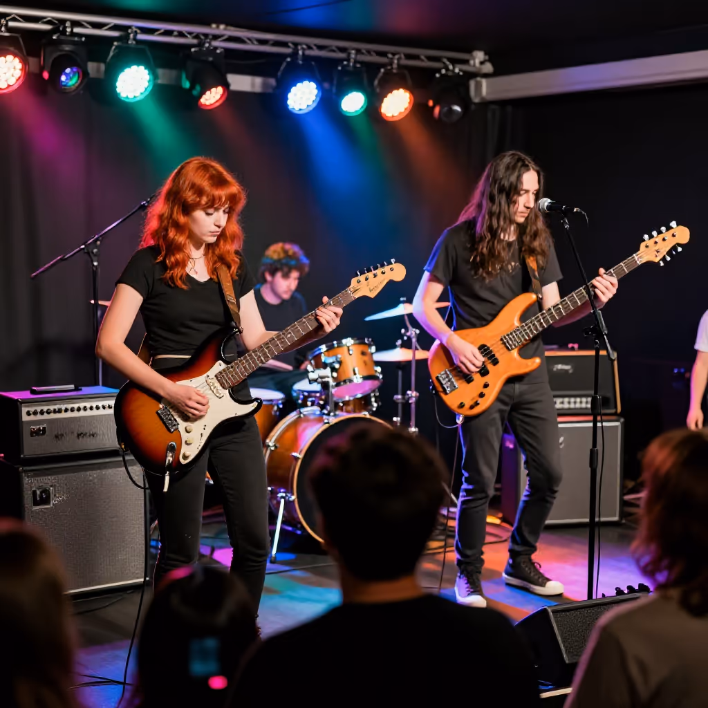 Visual example for Rockmusik: die Rockmusik