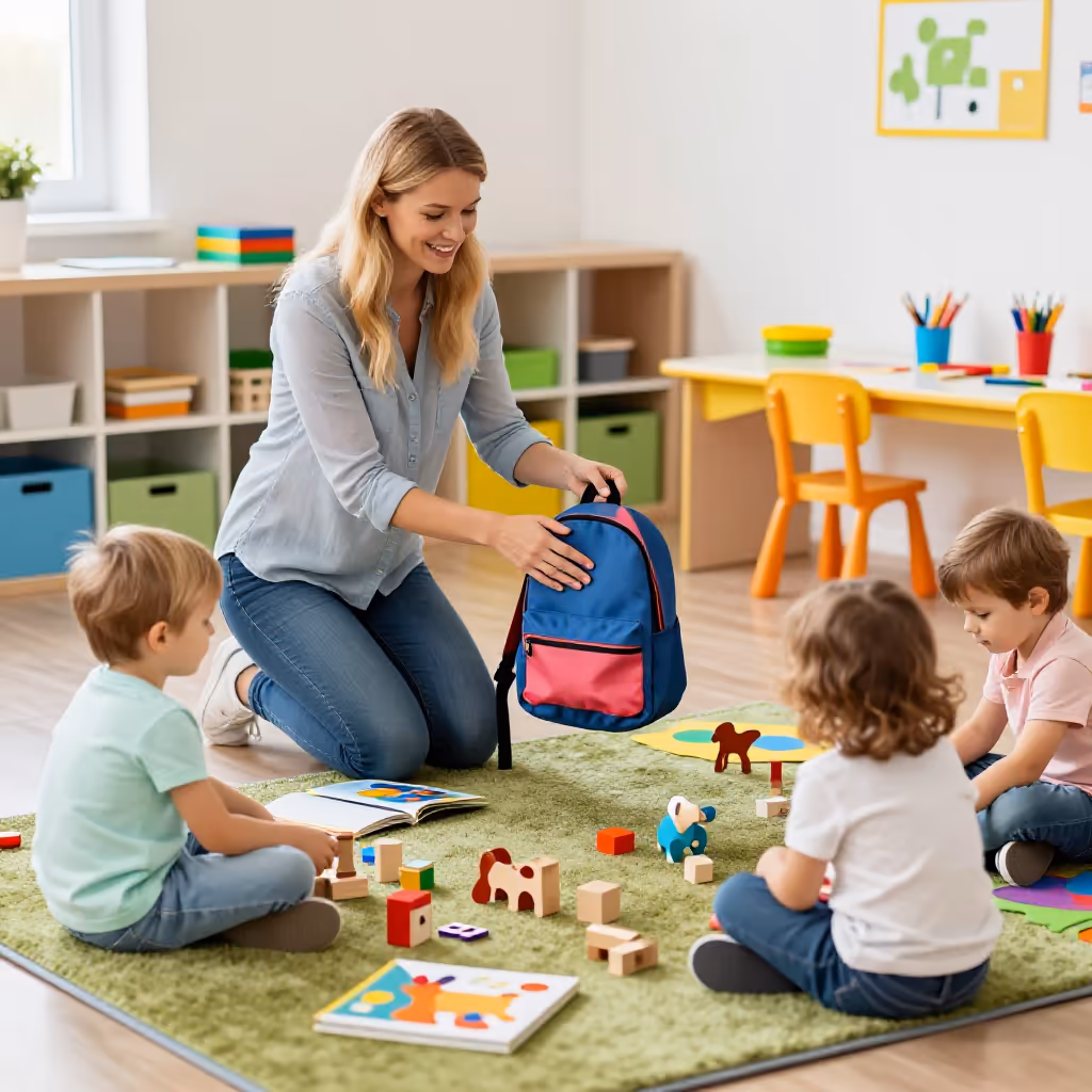 Visual example for Kindertagesstätte: die Kindertagesstätte