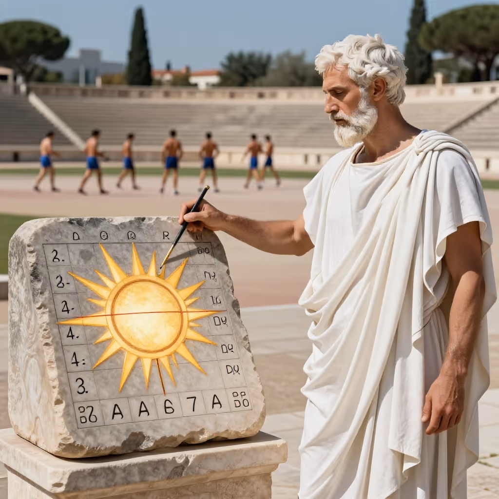 Visual example for Olympiade: die Olympiade