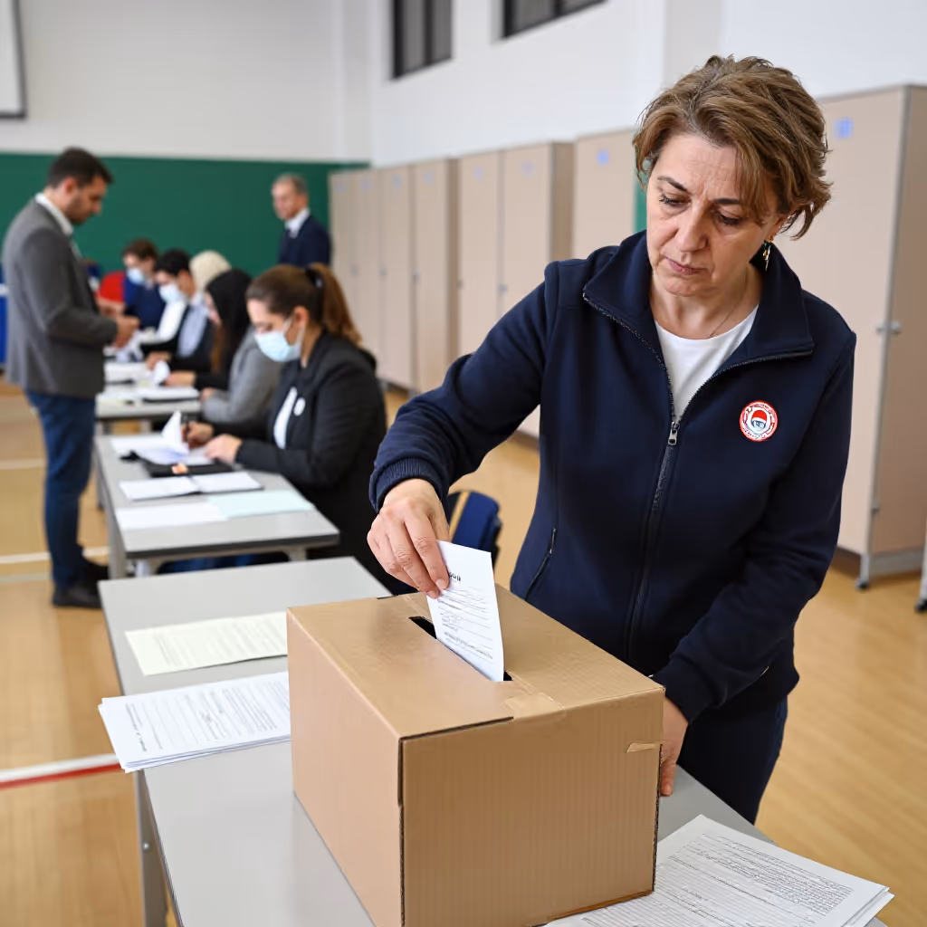 Visual example for Parlamentswahl: die Parlamentswahl