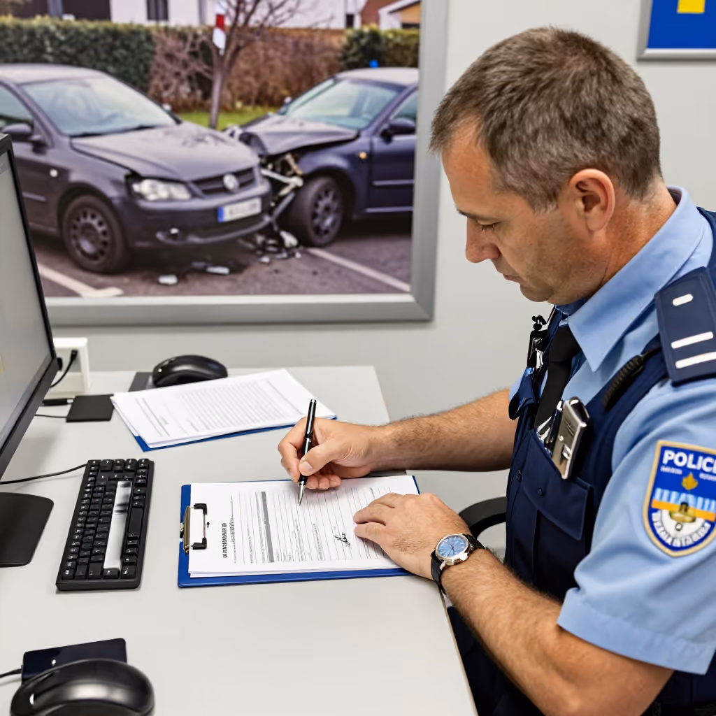 Visual example for Polizeibericht: der Polizeibericht