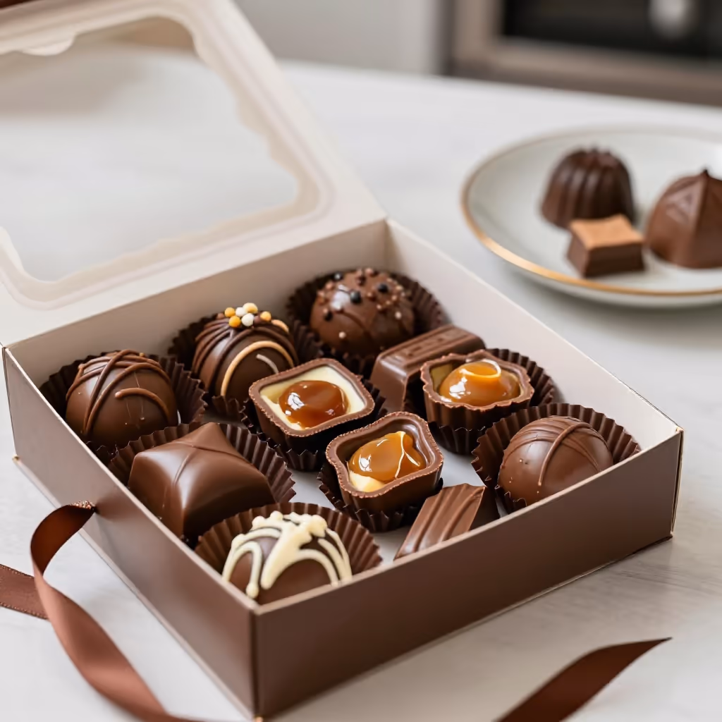 Visual example for Praline: die Praline