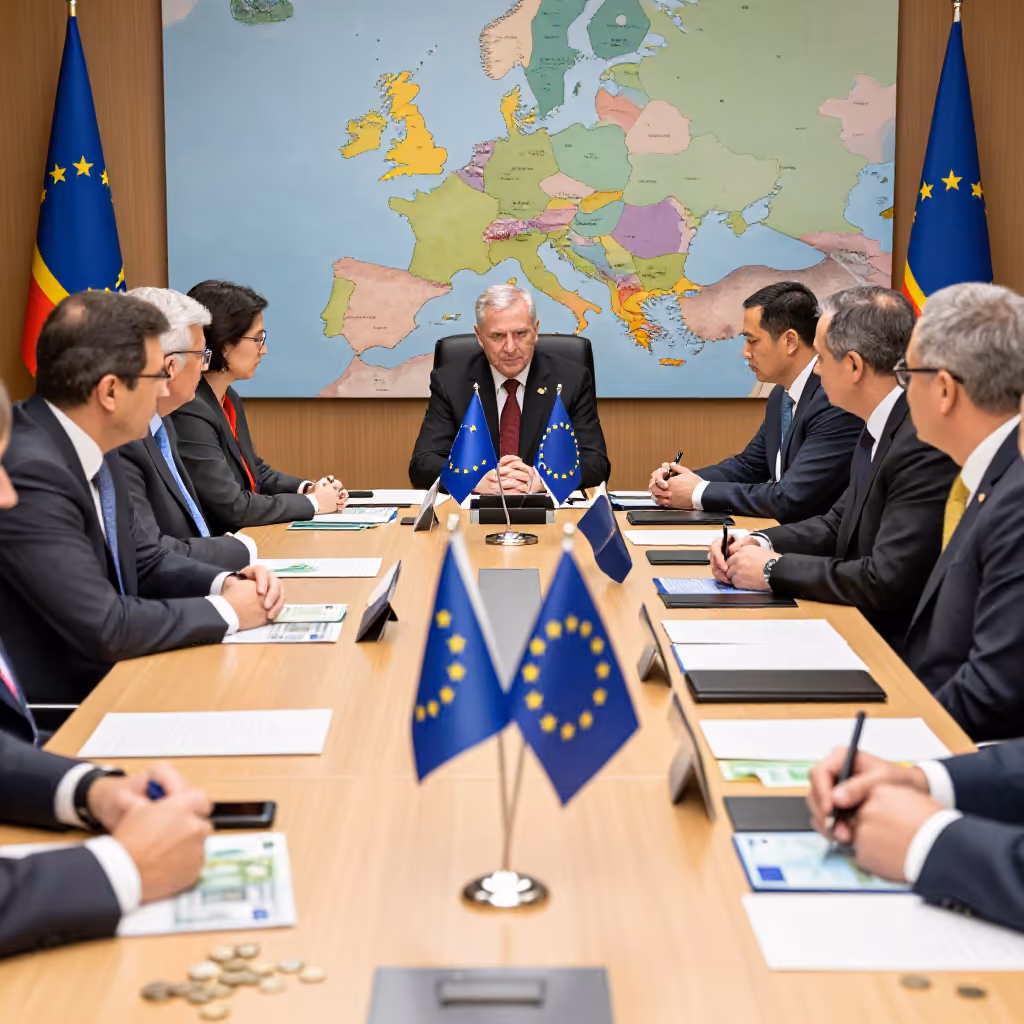Visual example for Eurozone: die Eurozone